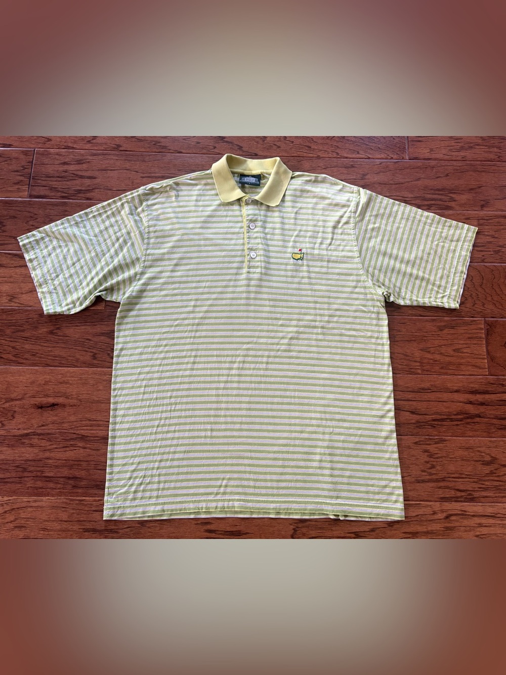 The Masters CLUBHOUSE COLLECTION Augusta Golf Polo Size Large
